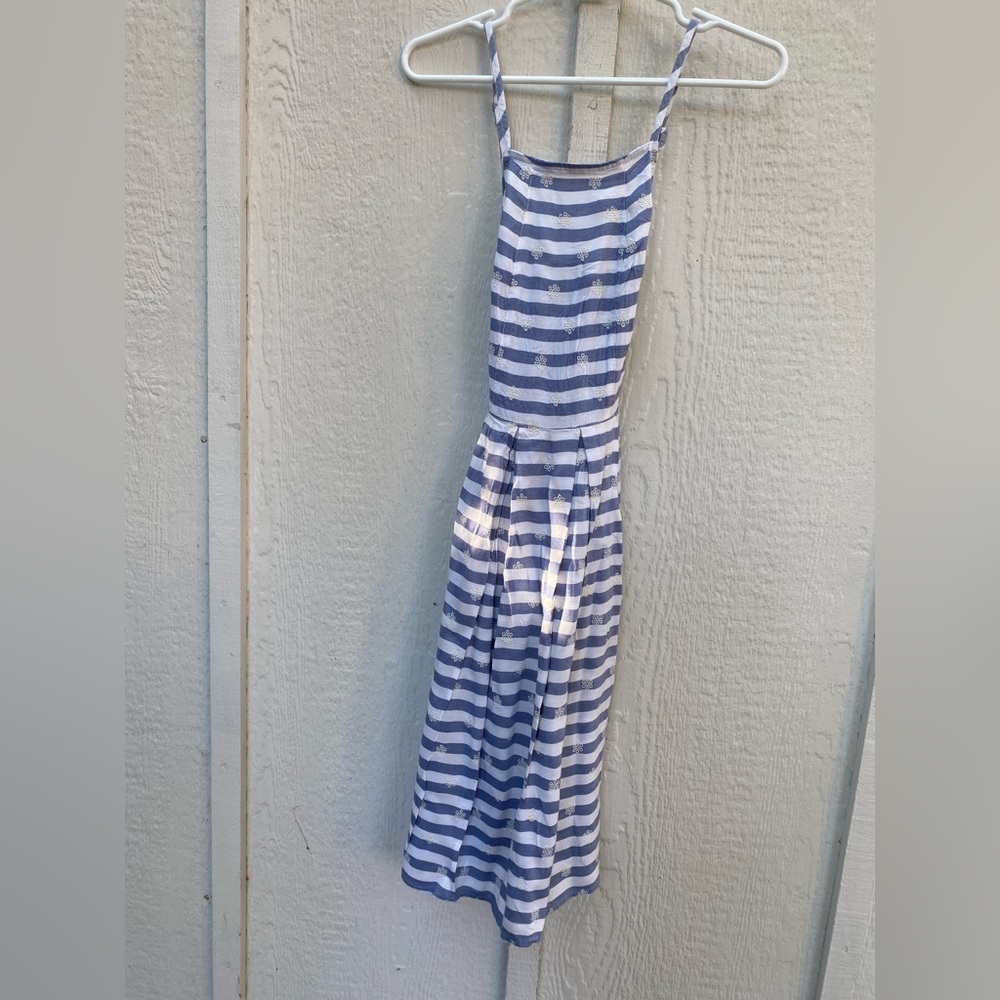 Two-color striped dress -Vestido de rayas dos colores